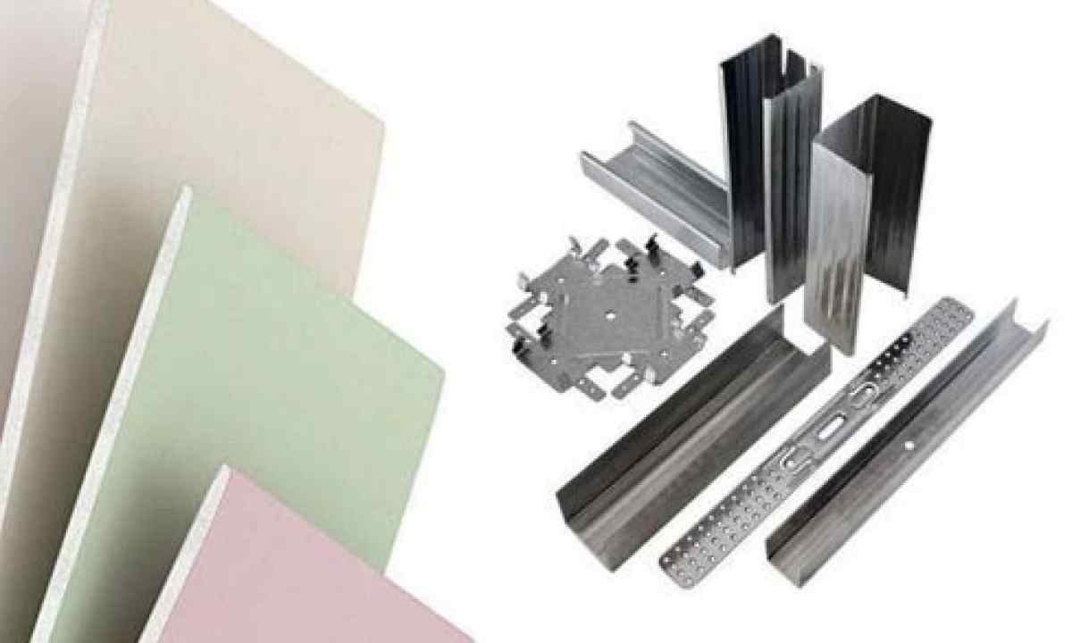 Profile for gypsum cardboard: production, types, fixture