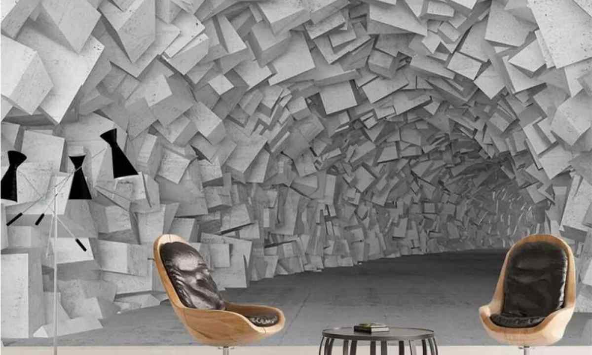 Liquid wall-paper — ""we dress"" walls it is modern