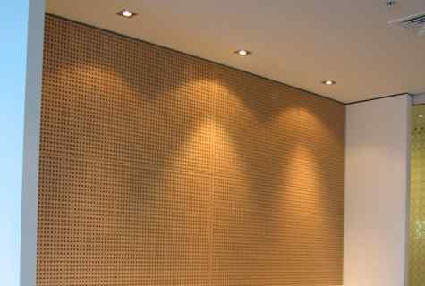 Use of the MDF panels for finishing