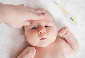 Treatment of cold at newborn children