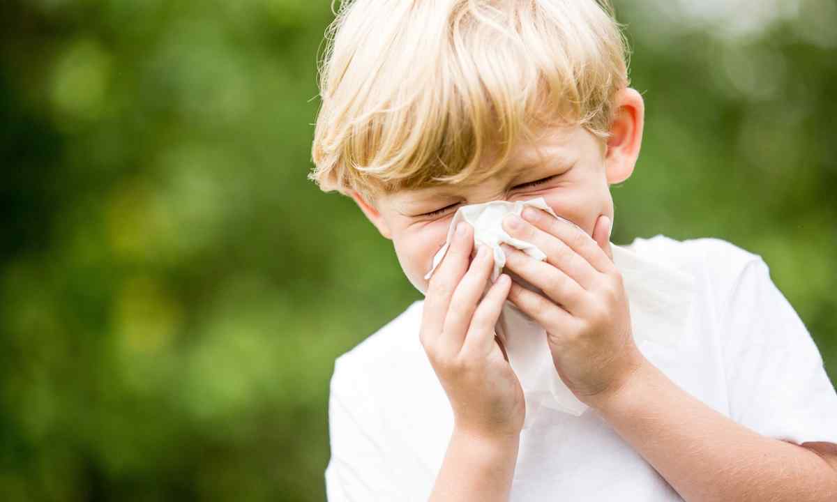 How to treat a children's allergy