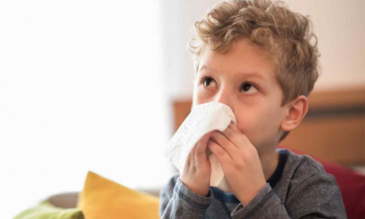 How quickly to cure cough and cold at the child