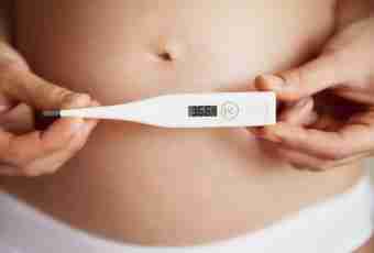 How to determine pregnancy by the thermometer