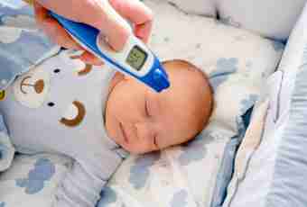 Treatment of cold at babies