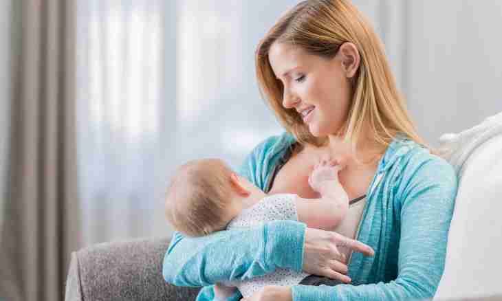 Breastfeeding at a temperature at mother