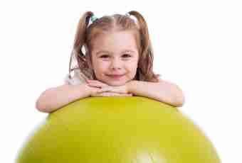 Exercises on a ball for babies – it is useful and it is cheerful