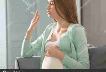 Smoking at pregnancy: consequences