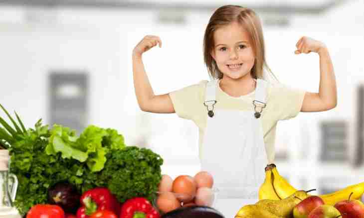 Reasonable food for healthy children