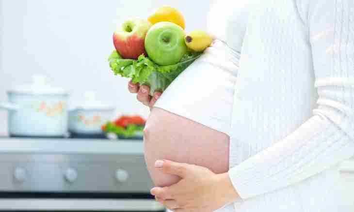 Food at pregnancy