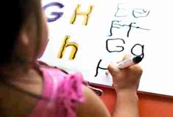 How to teach the child to letters