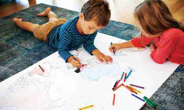 Drawing up characteristic on children