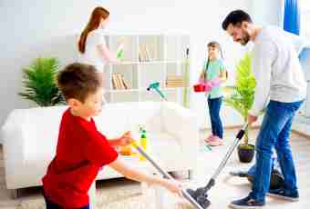 How to accustom the child to household chores