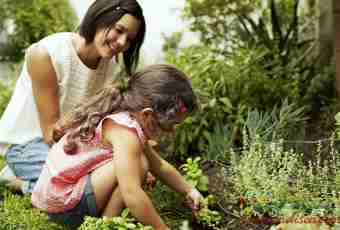 How to acquaint the child with group in a garden