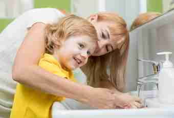 How to impart to the child of a basis of personal hygiene