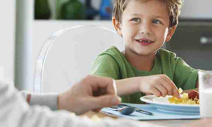 What healthy habits the child needs to impart
