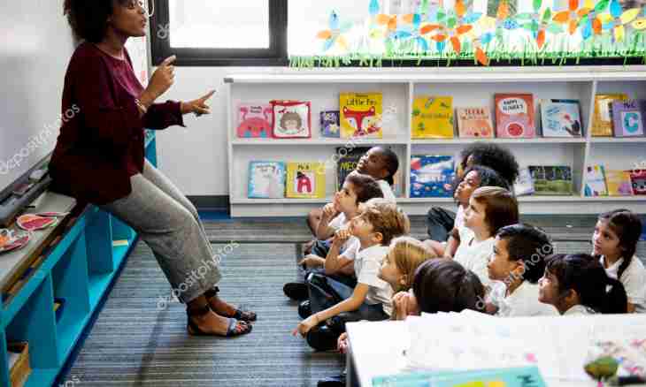 Communication of children in kindergarten