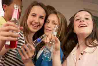 Problems with alcohol at teenagers