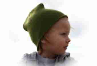 How to knit a cap for the kid