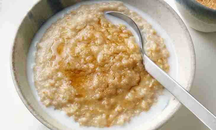 How to cook for the child porridge