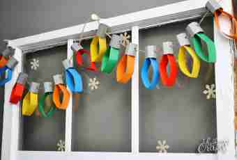 How to decorate kindergarten by New year