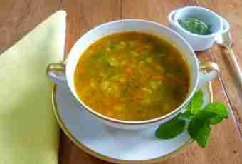 How to cook vegetable soup to the child