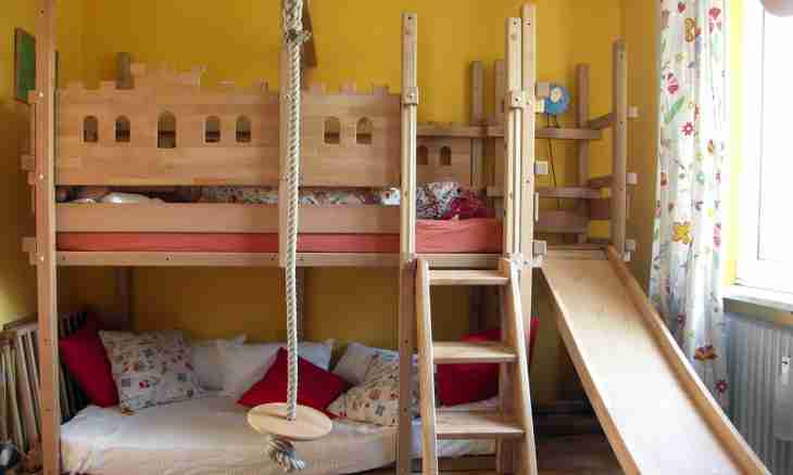 The bunk bed or how to make life of the child is more interesting