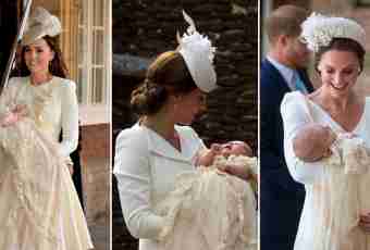 How to dress the child on a christening