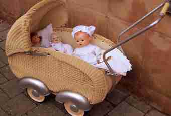 How to decorate a baby carriage