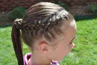How to do a children's hair for girls