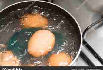 How to cook eggs in the double boiler