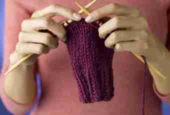 How to knit a sweater to the child by needles