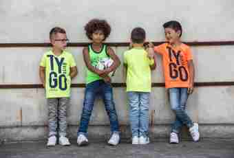 How to dress the child in kindergarten