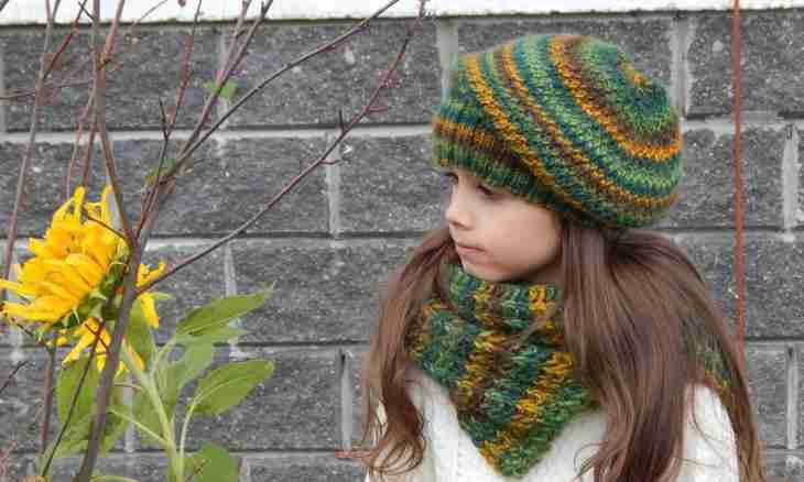 How to knit children's scarves