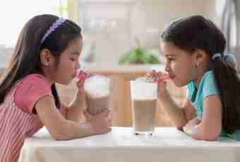 Why it is useful for small children to drink milk