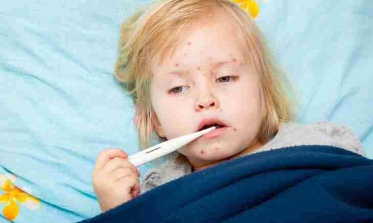 How to treat a rubella at children