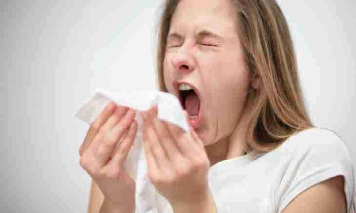 How to cause sneezing in the child