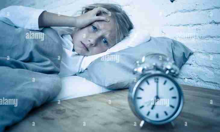 Sleep disorder at the child: reasons, fight methods