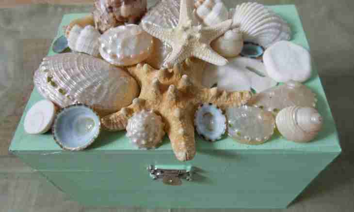 How to do hand-made articles of seashells