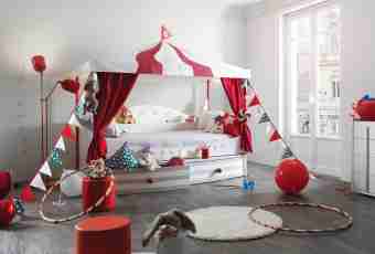 How to decorate the children's room by a holiday