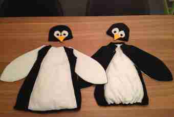 How to sew a penguin suit