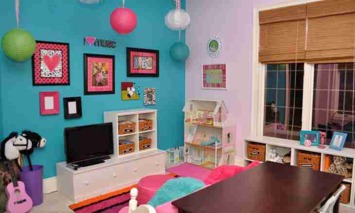 Children's room: the developing objects for the kid