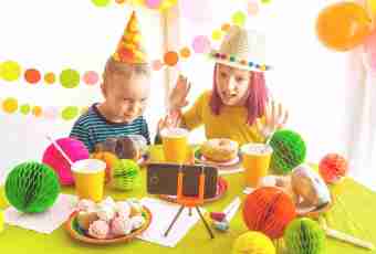 How to organize a birthday of the child in 7-8 years