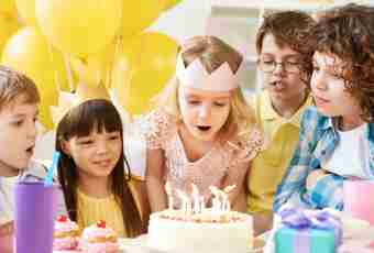 How to organize a birthday to the child: 5 ideas