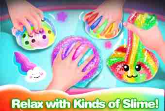 Slime - a popular children's game