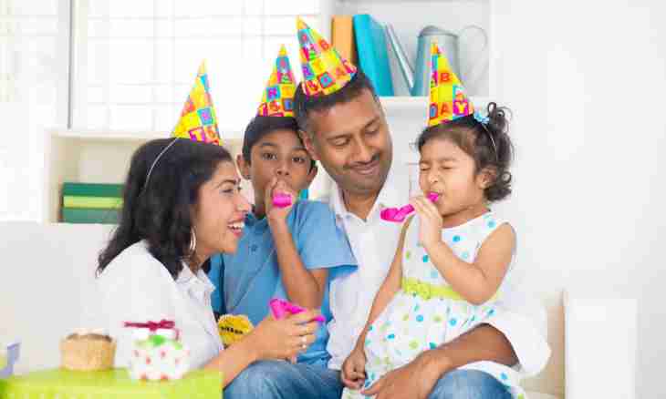How to prepare and carry out a birthday of the child