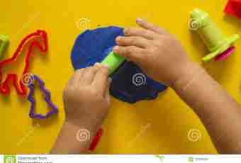 How to mold from plasticine with the child