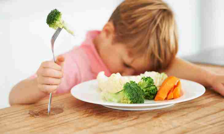 How to accustom to the child's vegetables