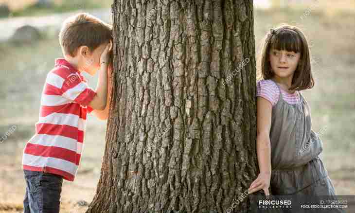 What hide-and-seek teaches the child to