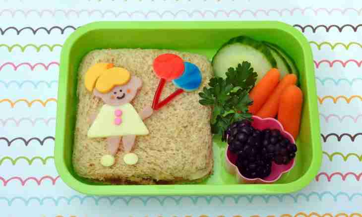 Food in kindergarten