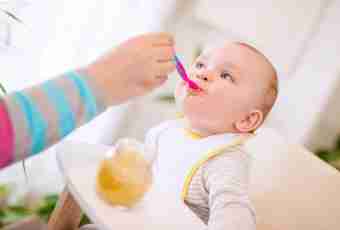 How to give puree to the child